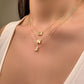 Personalized 14k Gold Initial Necklace
