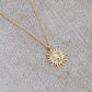 Sunburst Pendant Necklace