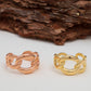 Chunky Gold Chain Ring