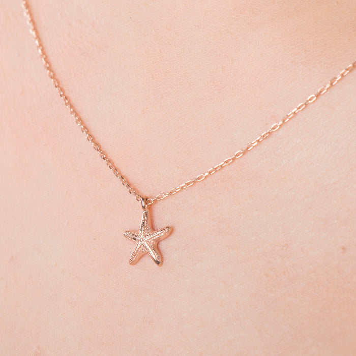 Dainty Starfish Necklace