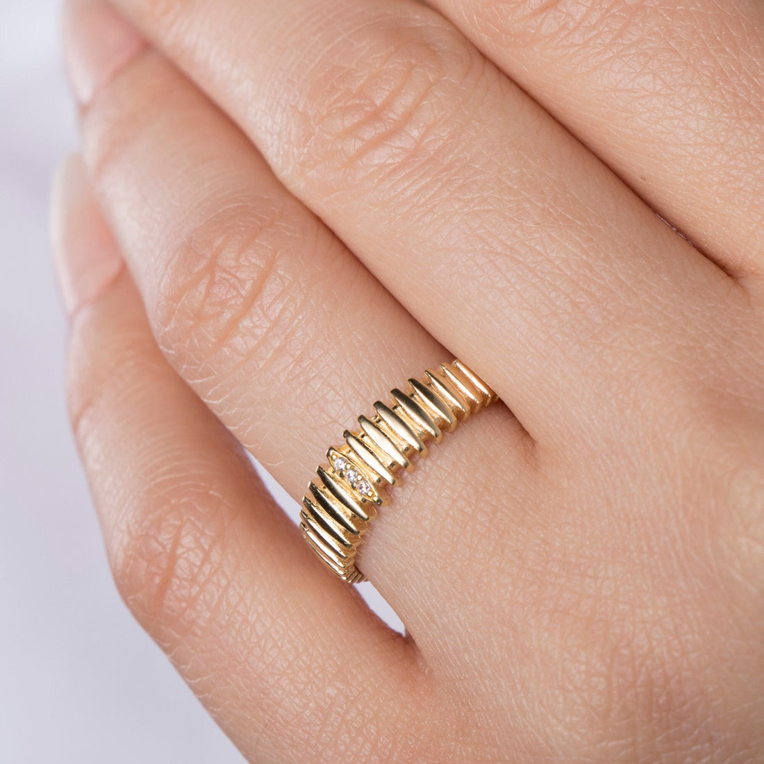 Minimalist Gold Vermeil Ring