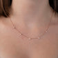 CZ Station Necklace