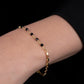 Onyx Chain Bracelet