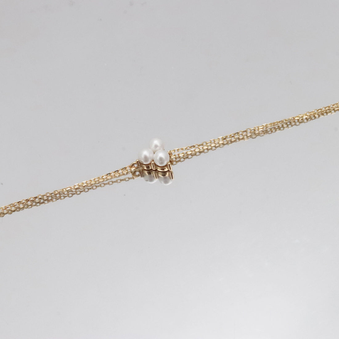 Triple Pearl Bracelet