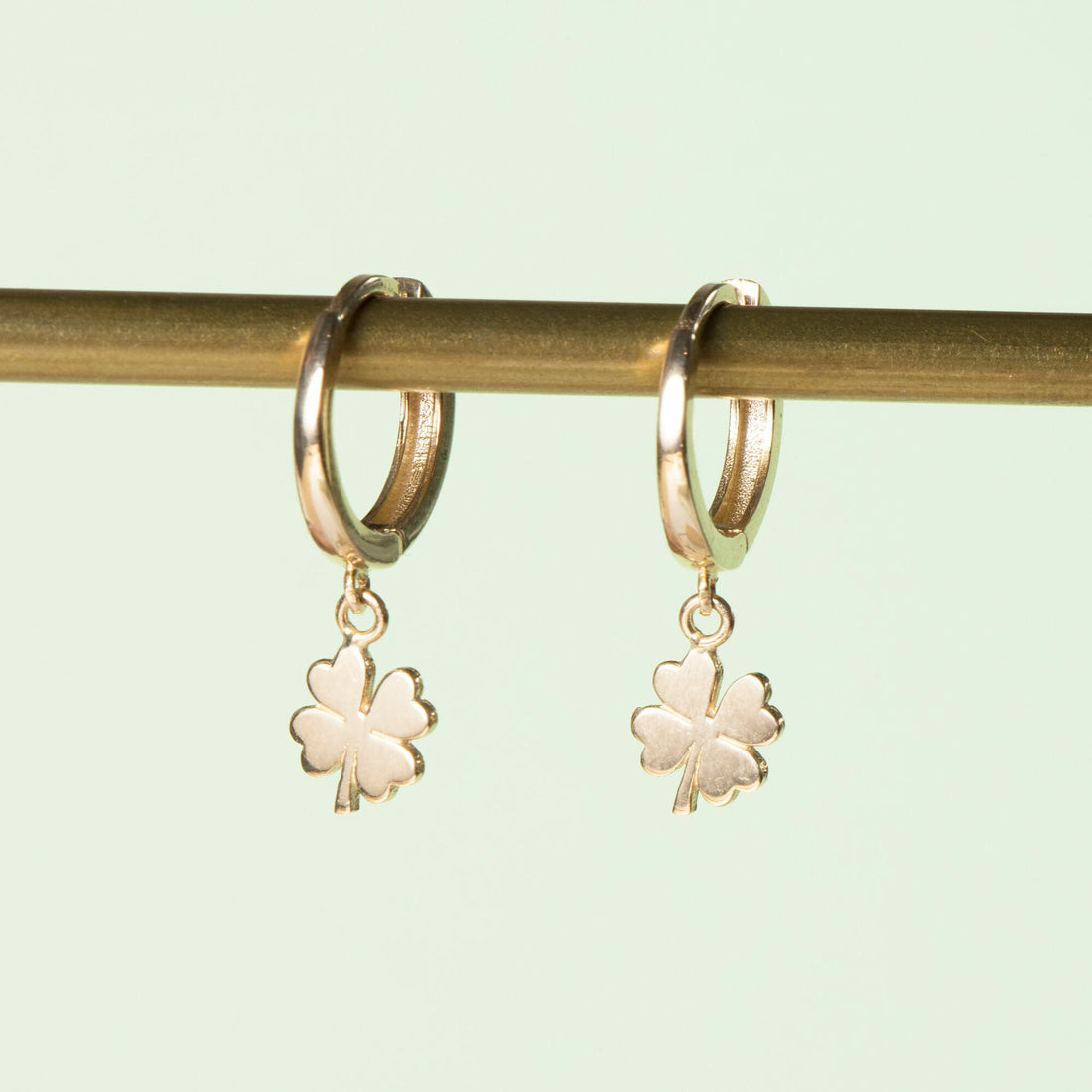 Clover Huggie Earrings