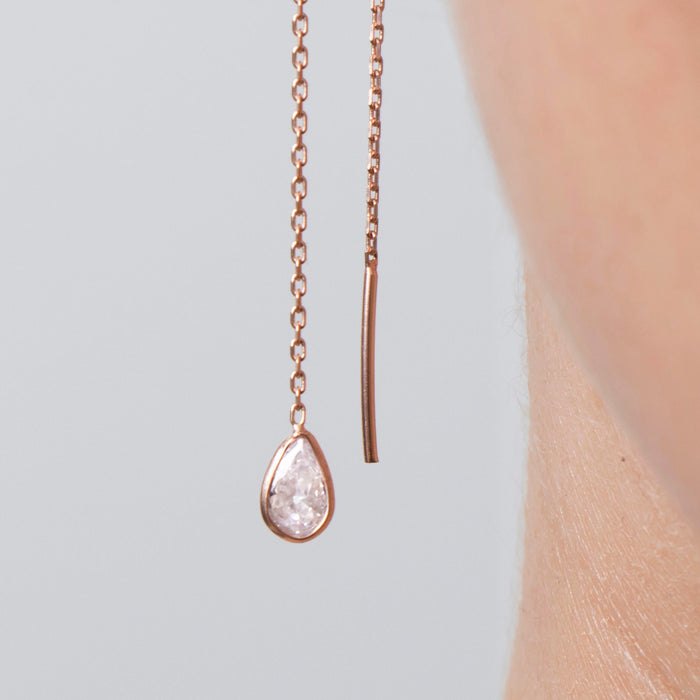 Elegant Gold Threader Earrings