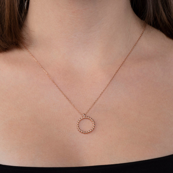 Beaded Circle Necklace