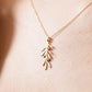 Olive Leaf Necklace