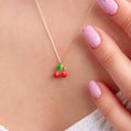 Cherry Pendant Necklace