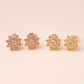 Sunburst Stud Earrings