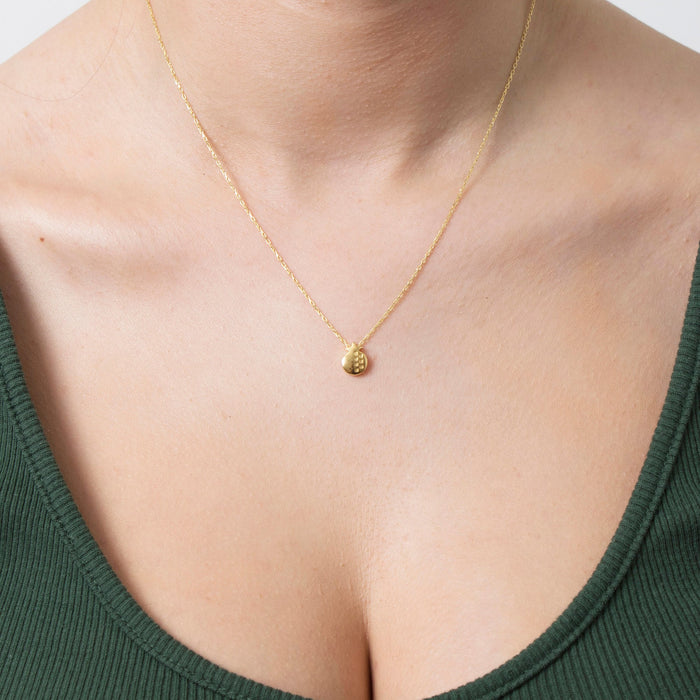Gold Pomegranate Necklace
