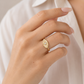 Gold Evil Eye Ring