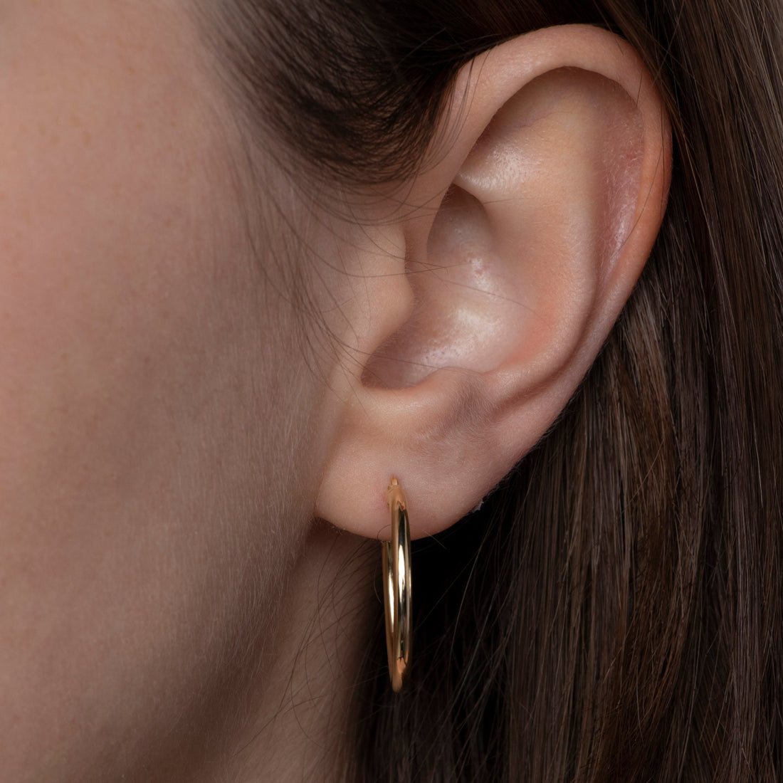 Gold Hoop Earrings