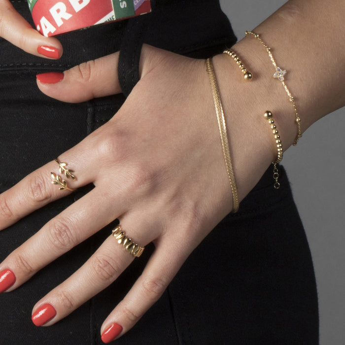 Elegant CZ Baguette Bracelet