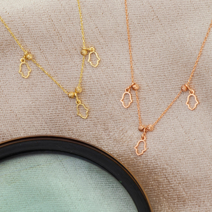 Hamsa Hand of Fatima Necklace