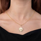 Gold Sunburst Necklace
