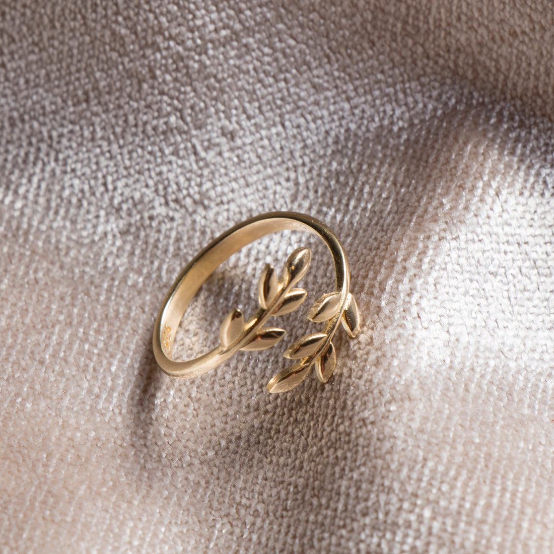 Ancient Greek Style Leaf Ring