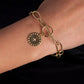 Gold Toggle North Star Bracelet