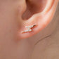 Lightning Bolt Stud Earrings