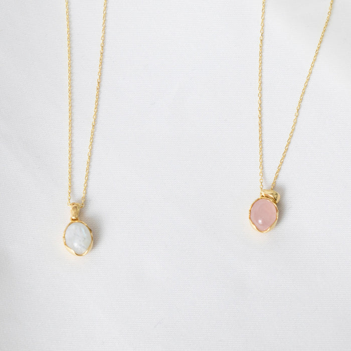 Dainty Moonstone Necklace
