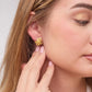 Gold Vermeil Flower Stud