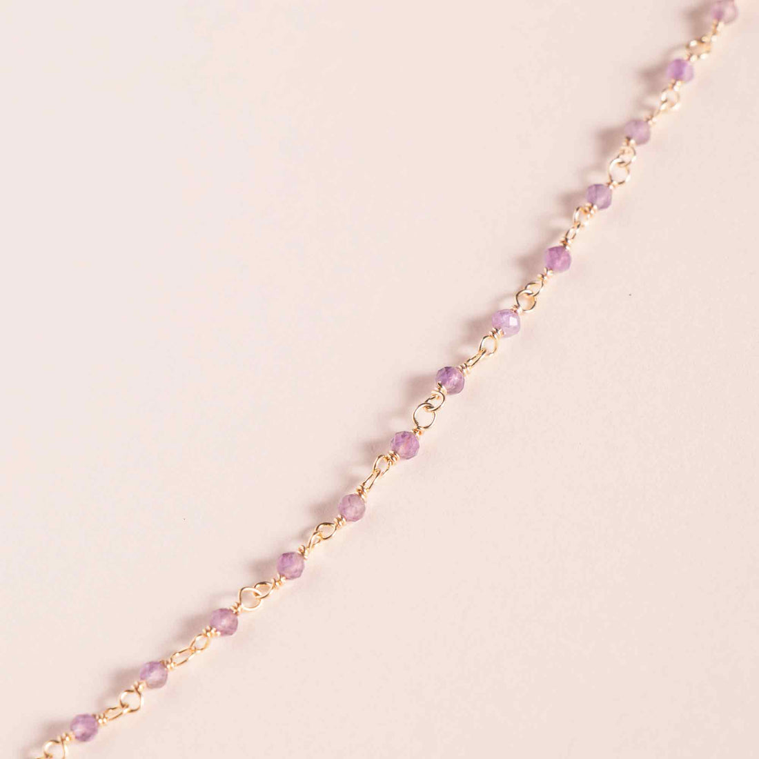 Amethyst Birthstone Necklace