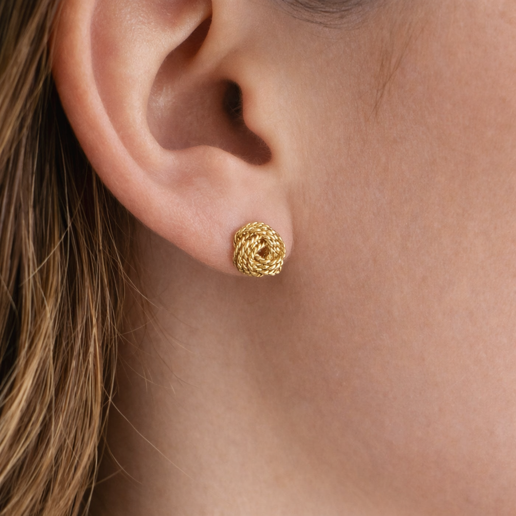 Love Knot Stud