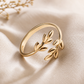 Ancient Greek Style Leaf Ring