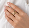Ancient Greek Style Leaf Ring