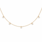 CZ Station Necklace
