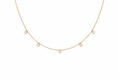 CZ Station Necklace