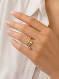 Elegant Serpent Wrap Ring