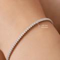 Cubic Zirconia Tennis Bracelet